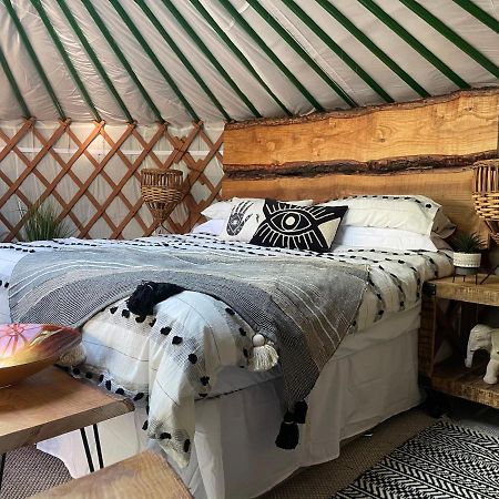 Hotel O Dan Y Coed Luxury Yurt With Hot Tub Chwilog Exterior foto